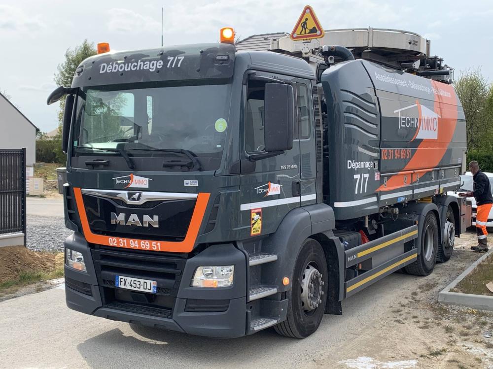 Assainissement à Bretteville-sur-Odon